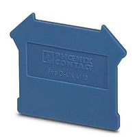 PHOENIX CONTACT 3003101 Cover, End D-UK 4/10 BU BLUE END COVER