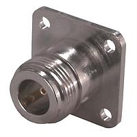 HUBER+SUHNER 23_N-75-0-1/133_NE Connectors N straight flange receptacle jack(f)