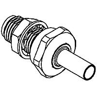 Radiall R125320020 Connectors SMA / STRAIGHT BULKHEAD JACK COMBINATION SEAL CRIMP TYPE - CABLE 2.6/50 D