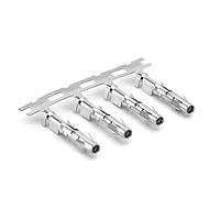 Amphenol SINE Systems SS24M2N Contacts Socket Contact, Stamped, Size 16, Nickel, Wire Range .14-.25mm , 26-24 AWG, with 3 Tangs. 3,000 pcs. Reel