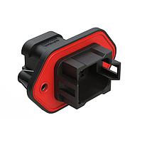 Amphenol SINE Systems AT04-08PB-PMR7G Connectors 8 Pin Rcpt Pnl Mnt B RD Seal/Gasket