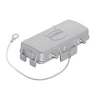 HARTING 09628165425 Cover 16B EMC Cover for Housing, Double Lever, w/ lanyard