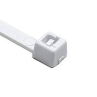HellermannTyton T50R10M4 Cable Ties Cable Tie, 8" Long, UL Rated, 50lb Tensile Strength, PA66, White, 1000/pkg