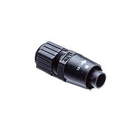 Amphenol LTW PLD-04BFMA-QL7001 Standard Circular Connector Ceres, Others (PLD), Plastic, 5A, 04 pins, Female Connector, Male Contact, Straight, Push Lock, Solder, Field Installable, F4.5 - F6.5mm, IP67