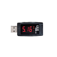 CEM USB-10 DC Voltage/Current Tester (3~9V, 0~3A)