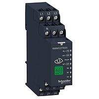 SCHNEIDER RMNF22TB30 Harmony Relay NFC 3-phase monitoring relay, 8 A, 2CO, multifunction, 208-480VAC (line to line); 120-277 VAC (line to neutral)