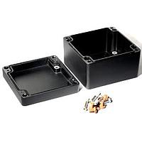 Hammond Manufacturing 1590Z119BK Thick Wall HeavyDutyAlum/wMount 4.8x2.4x4.8"Black