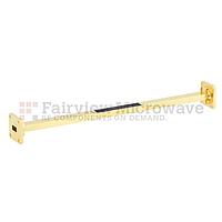 Fairview SMF-51S001-12 WR-51 Waveguide Section 12 Inch Length Straight Using UBR180 Flange With a 15 GHz to 22 GHz Frequency Range in Instrumentation GradeUsing UBR180 Flange With a 15 GHz to 22 GHz Frequency Range