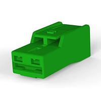 AMP Connectors - TE Connectivity 172320-4 Housing POSITIVE LOCK 1P GREEN
