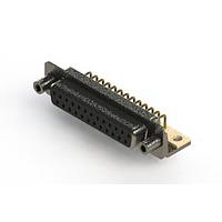 EDAC 622-M25-260-BN6 D-Sub Connectors - Standard Density EDAC Right Angle D-Sub Connector