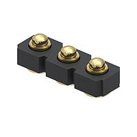 Mill-Max 815-22-003-30-001101 Spring-Loaded Spring-Loaded Hdr,1R Vert Mount, SMT, 3P