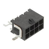 AMP Connectors - TE Connectivity 3-794628-8 Headers 08P MICRO MNL ASSY R/A,SMT LF