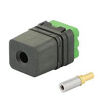 Eaton Souriau-Sunbank 8MQ2M0108SB Modular Connectors - Push Pull MQuick module, unsealed, with female crimp contacts