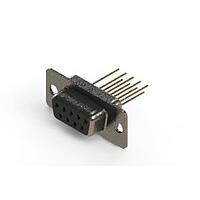 EDAC 628-M09-323-BT1 D-Sub Connectors - Standard Density Vertical Machined D-Sub Connector