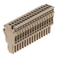 Weidmuller 1815340000 Pluggable Terminal Blocks ZP 2.5/1AN/QV/16