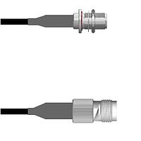 Amphenol Custom Cable Q-1X04J0008072i RF Cable Assemblies N-SJB/TNC-SJ RG58 72I