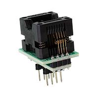 Chip Quik SK0013 Socket Adapters SOIC-8 Narrow Socket to DIP-8 Adapter (3.9 mm body, 1.27 mm pitch)