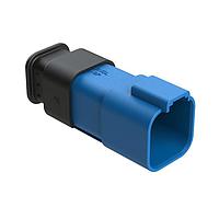 Amphenol SINE Systems AT04-6P-SR02BLU Receptacle A SERIES-AT, SR02-CONNECTORS