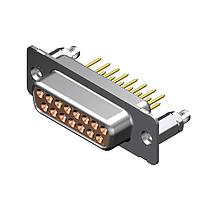Molex / FCT 173109-1675 D-Sub Connectors - Standard Density FCT DSUB STR PC RCPT 25 PN W/SNAPIN