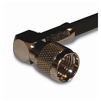 Amphenol RF 182323 Connectors MINI UHF RA CRMP PLG RG-58, LMR-195