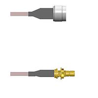 Amphenol Custom Cable Q-2I03M0005144i RF Cable Assemblies N-SP/SMB-SJB G316 144I
