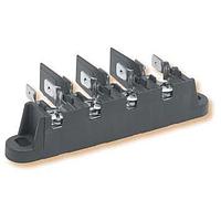 Heyco 9454 Fixed Terminal Blocks ATB-6P FR WHITE Terminal Block 3 Tab