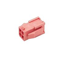 Molex 46993-0420 Power MiniFitJr Plug w/Ers DR GW 04Ckt Red