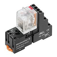 Weidmuller 1542490000 Pluggable Relay DRMKIT 230VAC 2CO LD/PB