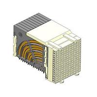 Amphenol FCI 10115913-101LF Receptacles VSe AIRMAX R/A RCPT 150P,SMALL PRESS-FIT