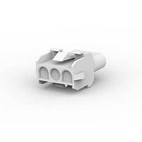 AMP Connectors - TE Connectivity 1586849-1 Receptacle Housings 03P UMNL CAP HSG NATL GW