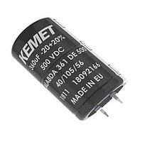 KEMET ALA8DD471EE500 Automotive Aluminum Electrolytic Capacitor 500Vo 470uF 105C 20% AEC-Q200