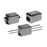 P&B 20EP1 Power Line Filters 20A 1/4"-1/4" FASTON FLANGE MOUNT