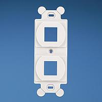 Panduit NK2106MFIW Wire Ducting & Raceways NK 2-port scrw mnt 106 duplex