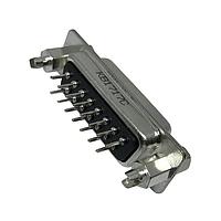 Kycon K85X-AD-15S-BRJ Receptacle 15P Rcpt Vert. PCB W/ Bd lock/Jck Screw