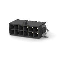 AMP Connectors - TE Connectivity 4-794628-2 Headers 12P MICRO MNL ASSY R/A,SMT LF