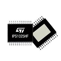 STMicroelectronics IPS1025HFTR High Side High efficiency, high-side switch ext diagnostics, smart driving capacitive loads short prop delay