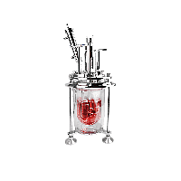 Major Science FS-V-A series Liquid Culture Vessel (Double Jacketed Dish Bottom Vessel)