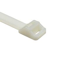 HellermannTyton RT250XL9X2 Releasable Releasable Cable Tie, Release Tab, 40.6" Long, 250lb Tensile Strength, PA66, Natural, 25/pkg