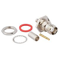 Amphenol RF 031-6166 Connectors TNC(F)BLKHD CR RG-58/U,58C/U