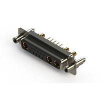 EDAC 628-13W3224-2TE Mixed Contact D-Sub Connectors Vertical Combo Dsub