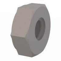 Essentra Components 0400348HN Nut, Hex Hex Nut, #3-48 Thread, .070 Height