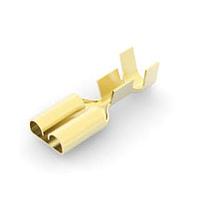 AMP Connectors - TE Connectivity 42100-1 Receptacle .250 FLAG-FAST Reel of 12000