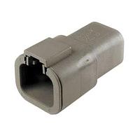 DEUTSCH - TE Connectivity DTP04-4P 4-Way 4P SZ 12 GREY RECEPTACLE