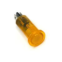 Dialight 655-1304-104F Indicators 0.5in SnapIn PCB FLAT YELLOW