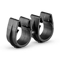 HellermannTyton 156-02355 MOC Clip to MOC Clip MOC Clip to MOC Clip, 16 mm, 16 mm, PA66HIRHSUV, Black, 2000/ctn