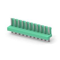 AMP Connectors - TE Connectivity 6-1123723-1 Headers & Wire Housings 3.96 EP HDR ASSY 11P(GREEN)