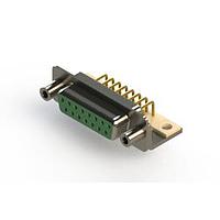 EDAC 630-M15-240-GN6 D-Sub Connectors - Standard Density Right Angle D-Sub Connector
