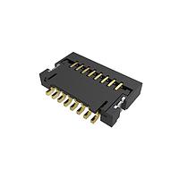 Amphenol FCI 59453-081110ECHLF Connectors 0.50mm Flex Connectors, FPC/FFC Side Entry ZIF Connector, Surface Mount, 8 Positions, Bottom Contact, 0.50mm (0.020in) Pitch.