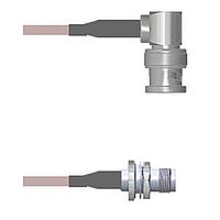 Amphenol Custom Cable Q-0D04E0005060i RF Cable Assemblies BNC-RP/TNC-SJB G316 60I