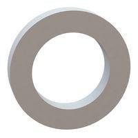 Essentra Components 17W03760 Flat Washer Flat Washer, .242 ID, .375 OD, .062 Thick